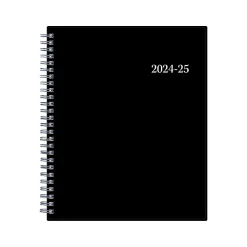 Blue Sky 2024-2025 Enterprise 7" x 9" Academic Weekly & Monthly Planner, Plastic Cover, Black (131982-A25) Online