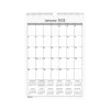Blue Sky 2025 Enterprise 12" x 17" Monthly Wall Calendar, White/Gray (117373-25)