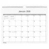 Blue Sky 2025 Enterprise 15" x 12" Monthly Wall Calendar, White/Gray (111292-25) New