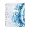 Blue Sky 2024-2025 Gemma 8.5" x 11" Academic Weekly & Monthly Planner, Plastic Cover, Blue/White (118177-A25) New