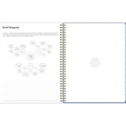 Blue Sky 2024-2025 Ivory Paper Co Julieanne 8.5