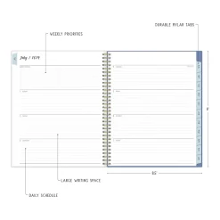 Blue Sky 2024-2025 Ivory Paper Co Julieanne 8.5