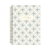 Blue Sky 2024-2025 Ivory Paper Co Davina 5.87" x 8.6" Academic Weekly & Monthly Planner, Plastic Cover, Cream/Blue (146882)