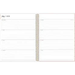 Blue Sky 2024-2025 Ivory Paper Co Sammi 8.5" x 11" Academic Weekly & Monthly Planner, Plastic Cover, Multicolor (146874)