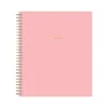 Blue Sky 2024-2025 Ivory Paper Co Flamingo Pink 8" x 10" Academic Monthly Planner, Plastic Cover (146896) Hot