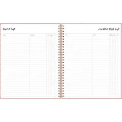 Blue Sky 2024-2025 Ivory Paper Co Flamingo Pink 8