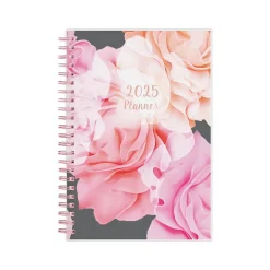 Blue Sky 2025 Joselyn 5" x 8" Weekly & Monthly Planner, Plastic Cover, Multicolor (110396-25)