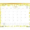 Blue Sky 2025 Kelly Ventura Mimosa 22" x 17" Monthly Desk Pad Calendar, Yellow/White (149063-25) Hot