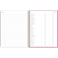 Blue Sky 2025 Kelly Ventura Magenta Blooms 8.5