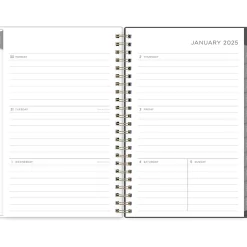 Blue Sky 2025 Kelly Ventura Midnight Garden 5" x 8" Weekly & Monthly Planner, Plastic Cover, Multicolor (140946-25) Sale