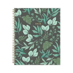 Blue Sky 2025 Leafy Lounge 8.5" x 11" Weekly & Monthly Planner, Plastic Cover, Green/Gray (147930) Best
