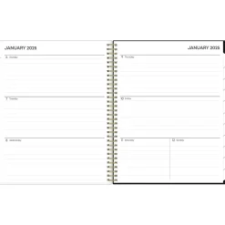 Blue Sky 2025 Leafy Lounge 8.5" x 11" Weekly & Monthly Planner, Plastic Cover, Green/Gray (147930) Best