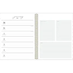 Blue Sky 2025 Life-Note It Leah 8.5" x 11" Weekly & Monthly Planner, Plastic Cover, Multicolor (139479-25) Best