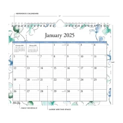 Blue Sky 2025 Lindley 11" x 8.75" Monthly Wall Calendar (101593-25) New
