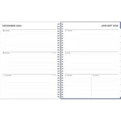 Blue Sky 2025 Lindley 8.5" x 11" Weekly & Monthly Planner, Plastic Cover, Multicolor (100654-25) Outlet