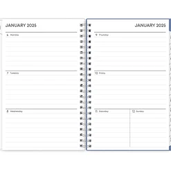 Blue Sky 2025 Lindley 5" x 8" Weekly & Monthly Planner, Plastic Cover, Multicolor (101579-25) Online
