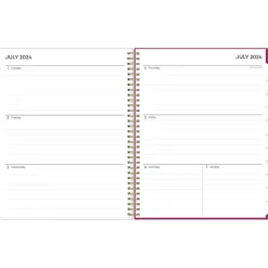 Blue Sky 2024-2025 Mahalo 8.5" x 11" Academic Weekly & Monthly Planner, Plastic Cover, Multicolor (100149-A25) Online