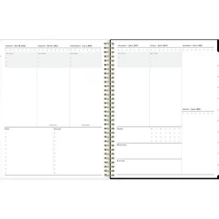 Blue Sky 2025 Petiti 8.5" x 11" Weekly & Monthly Planner, Plastic Cover, Multicolor (149082) Clearance