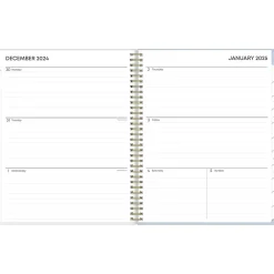 Blue Sky 2025 Pooch Party 8.5" x 11" Weekly & Monthly Planner, Plastic Cover, Multicolor (152478) Outlet