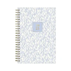 Blue Sky 2025 Rachel Parcell Parcella 5" x 8" Weekly & Monthly Planner, Plastic Cover, Blue/White (151202) Outlet