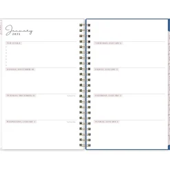 Blue Sky 2025 Rachel Parcell Tressa 5" x 8" Weekly & Monthly Planner, Plastic Cover, Multicolor (151194) Hot
