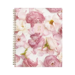 Blue Sky 2025 Rachel Parcell Rose 8.5" x 11" Weekly & Monthly Planner, Plastic Cover, Multicolor (148187) Discount