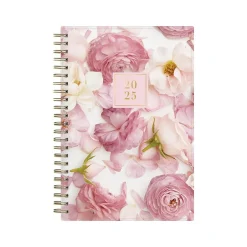 Blue Sky 2025 Rachel Parcell Rose 5" x 8" Weekly & Monthly Planner, Plastic Cover, Multicolor (148189) Sale