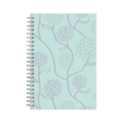 Blue Sky 2025 Rue Du Flore 5" x 8" Weekly & Monthly Planner, Plastic Cover, Green/Purple (101603-25) Hot