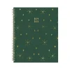 Blue Sky 2024-2025 Shining Sky 8.5" x 11" Academic Weekly & Monthly Planner, Plastic Cover, Dark Green/Gold (150002) Online