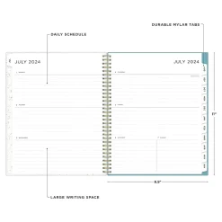 Blue Sky 2024-2025 Splatter Dot Jade 8.5