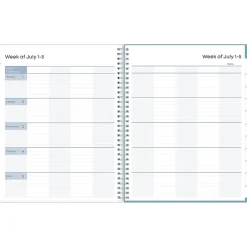 Blue Sky 2024-2025 Teacher Lesson Dots 8.5" x 11" Academic Weekly & Monthly Planner, Plastic Cover, Multicolor (100330-A25) Sale