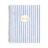 Blue Sky 2024-2025 The House That Lars Built Blue Stripe 8.5" x 11" Academic Weekly & Monthly Planner, White/Blue (149846) Discount