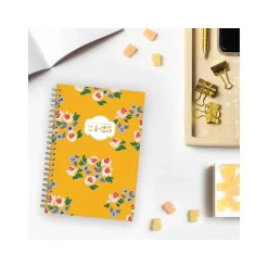 Blue Sky 2024-2025 The House That Lars Built Yellow Floral 5