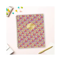 Blue Sky 2024-2025 The House That Lars Built Lilac Red Floral 8.5