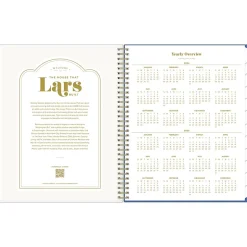 Blue Sky 2024-2025 The House That Lars Built Yellow Floral 8.5