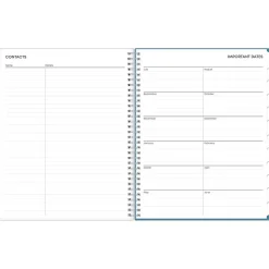 Blue Sky 2024-2025 Tropics Blue 8.5