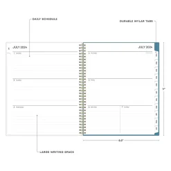 Blue Sky 2024-2025 Tropics Blue 8.5