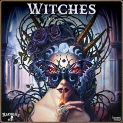 BrownTrout 2025 Alchemy Witches OFFICIAL 12" x 24" Monthly Square Wall Calendar (9781975483098) Online