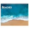 BrownTrout 2025 Beaches 7.5" x 6" Monthly Double-View Easel Desk Calendar (9781975478445) Outlet