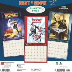 BrownTrout 2025 Best in Show 12" x 12" Monthly Wall Calendar (9781975481452) Outlet