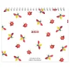 BrownTrout 2025 Busy Bees 7.5" x 6" Monthly Double-View Easel Desk Calendar (9781975478452) Online