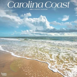 BrownTrout 2025 Carolina Coast 12" x 12" Monthly Wall Calendar (9781975474591) Best