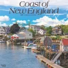 BrownTrout 2025 Coast of New England 12" x 12" Monthly Square Wall Calendar (9781975474669) Clearance