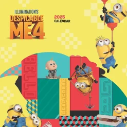 BrownTrout 2025 Despicable Me 12" x 24" Monthly Square Wall Calendar, (9781645916833) Online