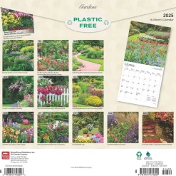 BrownTrout 2025 Gardens 12" x 12" Monthly Wall Calendar (9781975474829) Discount