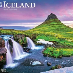 BrownTrout 2025 Iceland 12" x 12" Monthly Wall Calendar (9781975476175) Sale
