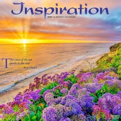 BrownTrout 2025 Inspiration 12" x 12" Monthly Wall Calendar (9781975477196)
