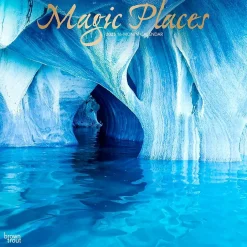 BrownTrout 2025 Magic Places 12" x 12" Monthly Square Wall Calendar (9781975475130) Outlet