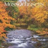 BrownTrout 2025 Massachusetts Wild & Scenic 12" x 12" Monthly Square Wall Calendar (9781975475208)