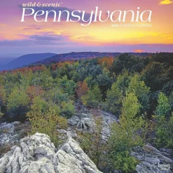 BrownTrout 2025 Pennsylvania Wild & Scenic 12" x 12" Monthly Wall Calendar (9781975475529) Online